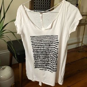 Free People tattered Davey and The Chains T-Shirt